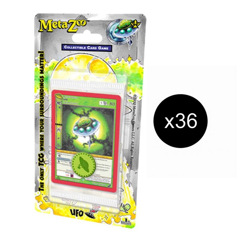 MetaZoo: Cryptid Nation | UFO: First Edition Blister 36-Pack Lot
