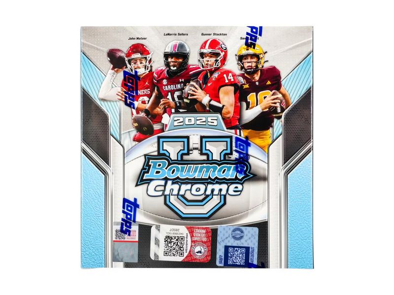 2025 Bowman University Chrome Football Mega Box