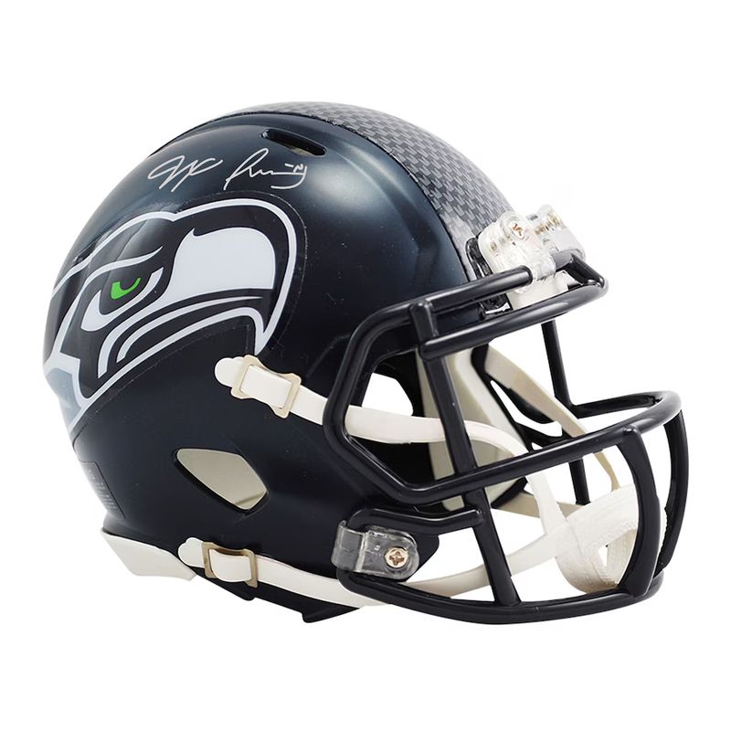 Jaxon Smith-Njigba Seattle Seahawks Autographed Riddell Speed Mini Helmet