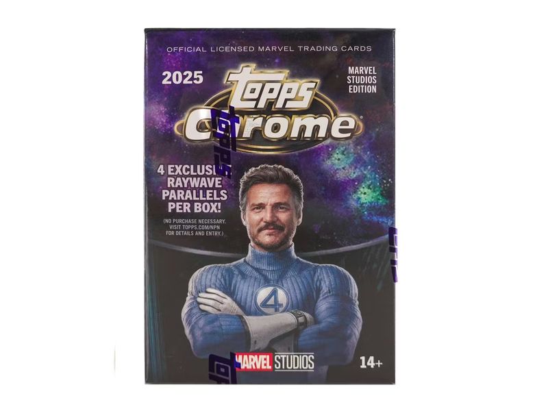 2025 Topps Chrome Marvel Studios Value Blaster Box