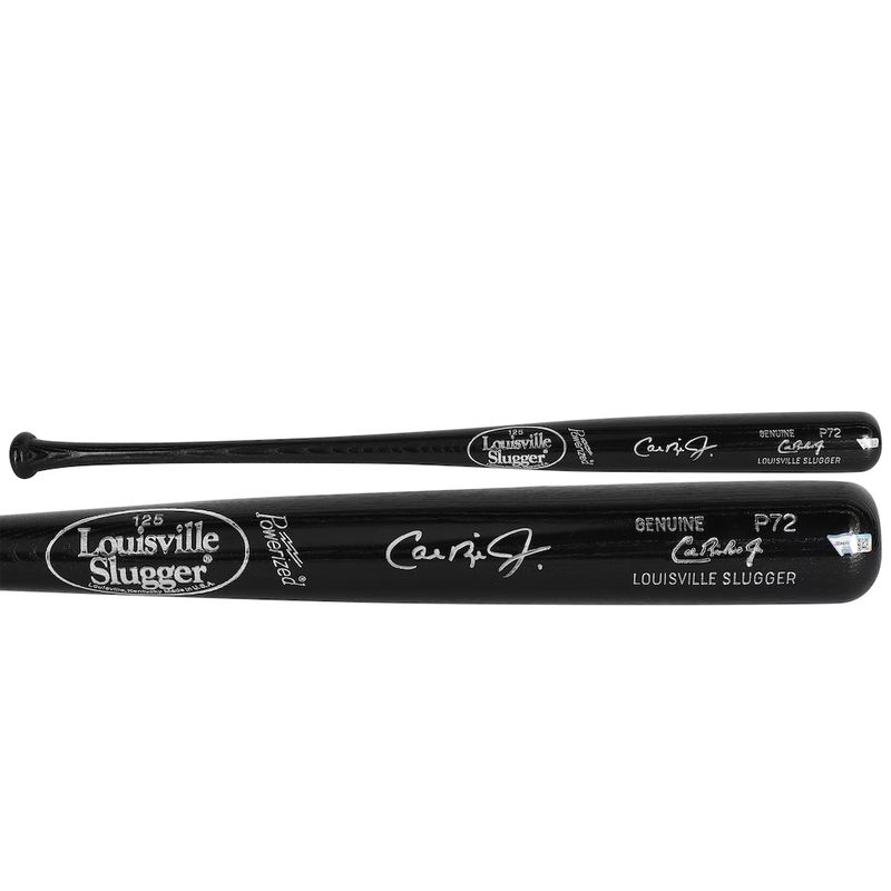 Cal Ripken Jr. Baltimore Orioles Autographed Black Louisville Slugger Game Model Bat