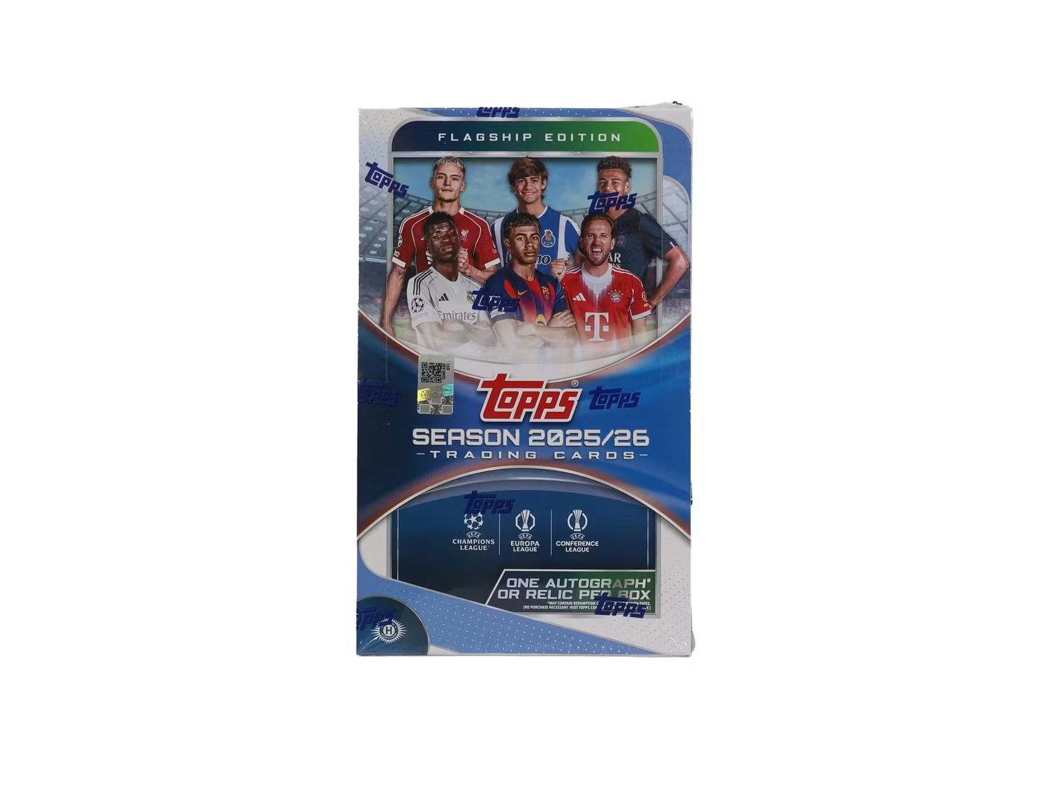 2025-26 Topps UEFA Club Competitions Soccer Hobby Box