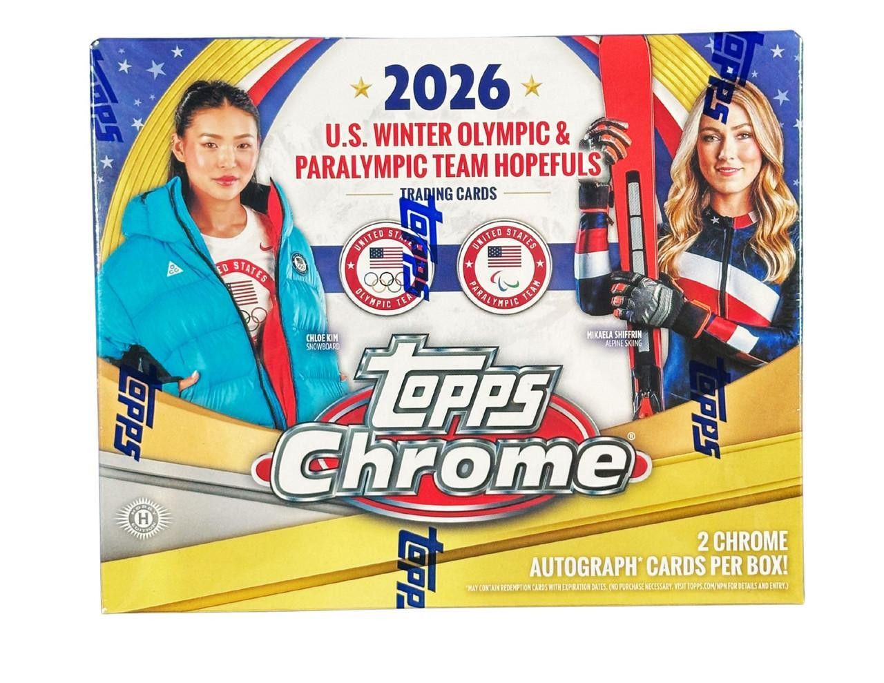 2026 Topps Chrome U.S. Olympics Hobby Box
