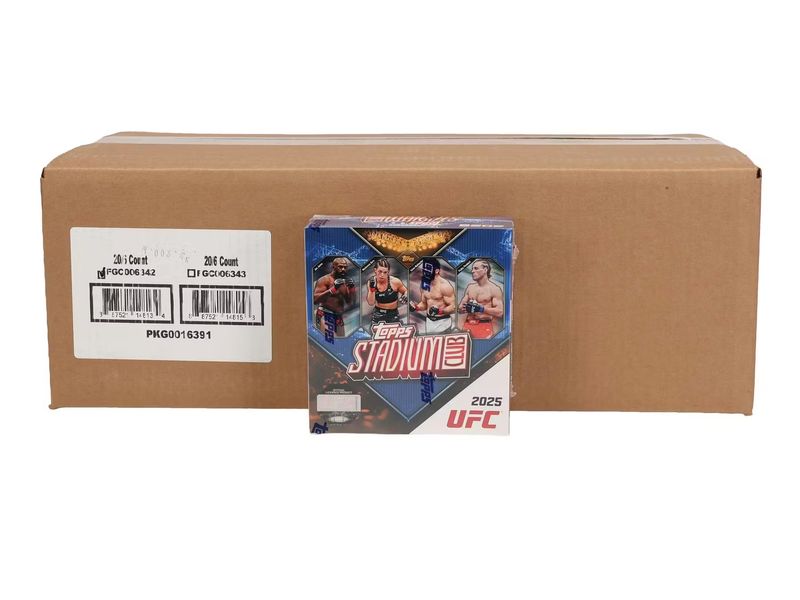 2025 Topps Stadium Club UFC Mega 20-Box Case [Topps Direct]