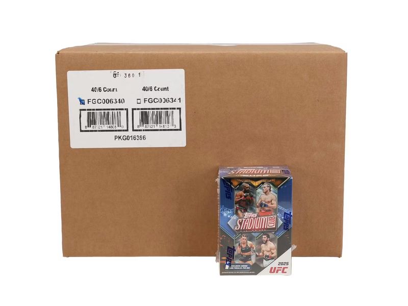 2025 Topps Stadium Club UFC Value Blaster 40-Box Case [Topps Direct]