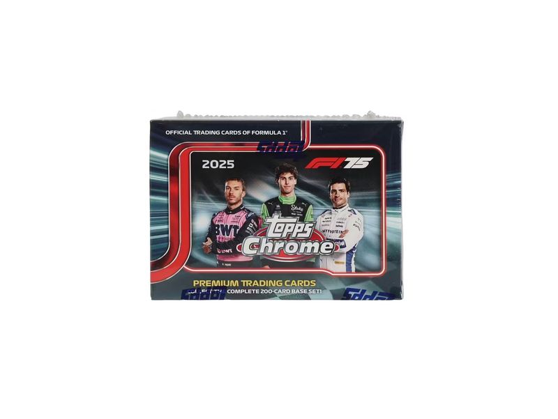 2025 Topps Chrome F1 Formula 1 Racing Value Blaster Box