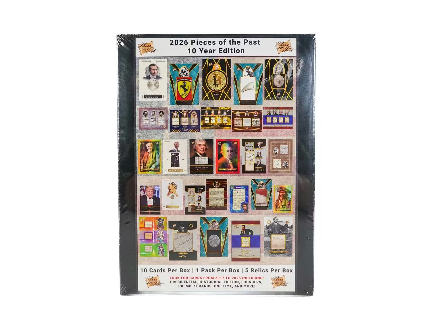2026 Pieces of the Past 10 Year Edition Hobby Box