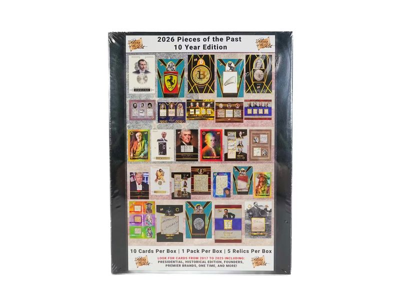 2026 Pieces of the Past 10 Year Edition Hobby Box