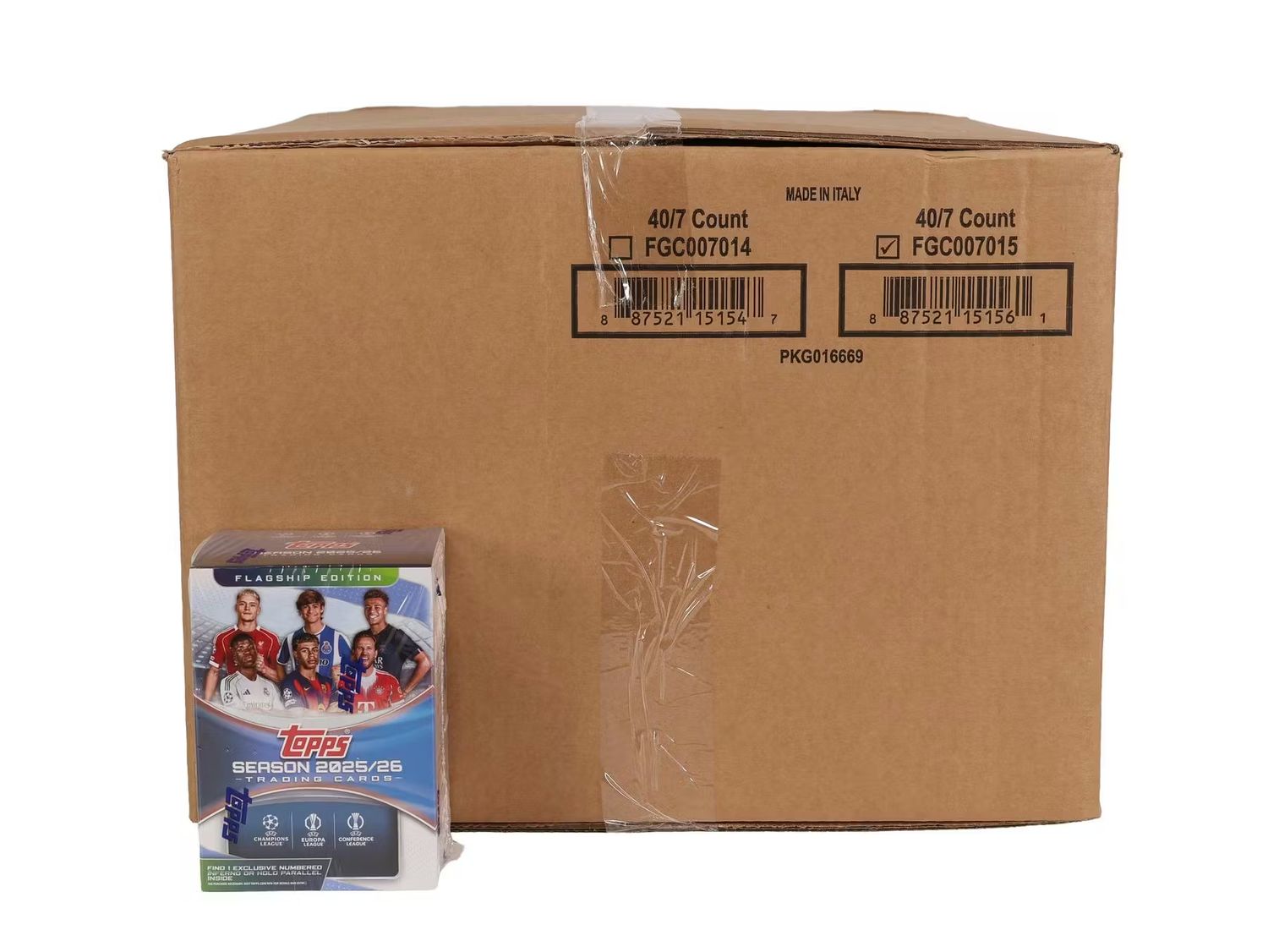 2025-26 Topps UEFA Club Competitions Soccer Value Blaster 40-Box Case [Topps Direct]