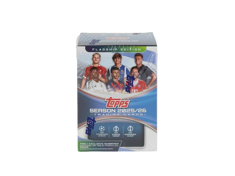 2025-26 Topps UEFA Club Competitions Soccer Value Blaster Box