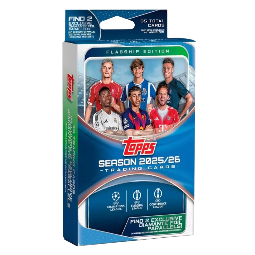 2025-26 Topps UEFA Club Competitions Soccer Hanger Box