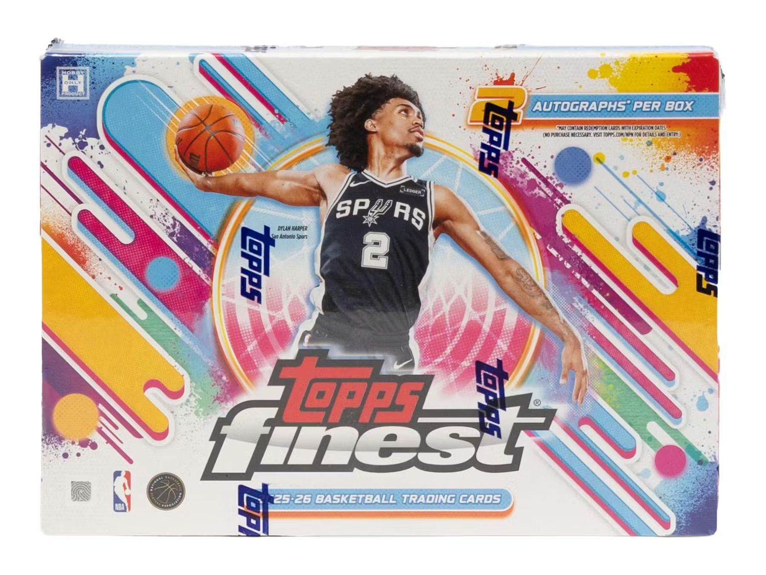 2025-26 Topps Finest Basketball Hobby Box