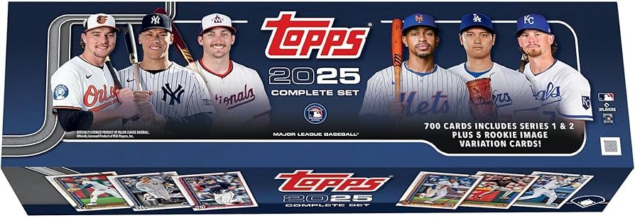 2025 Topps Factory Set Baseball Retail Box