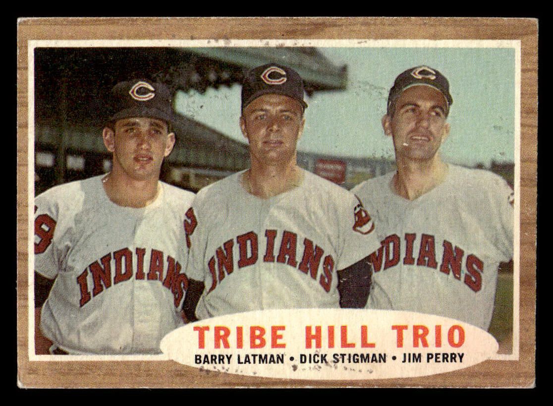 1962 Topps Tribe Hill Trio #37 PSA 6 (EX-MT) #04583628