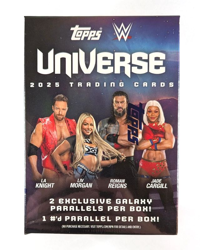 2025 Topps Universe WWE Wrestling Value Blaster Box
