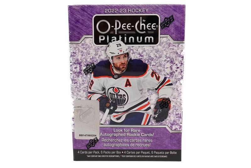 2022-23 Upper Deck O-Pee-Chee Platinum Hockey Blaster Box