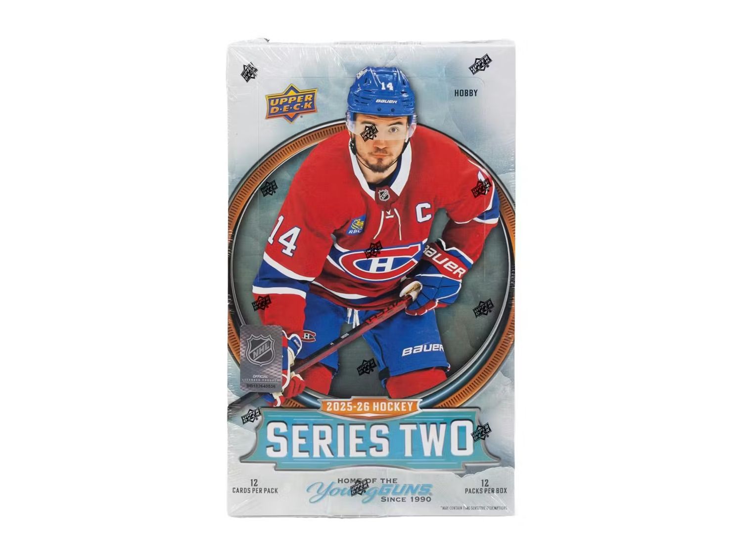 2025-26 Upper Deck Series 2 Hockey Hobby Box