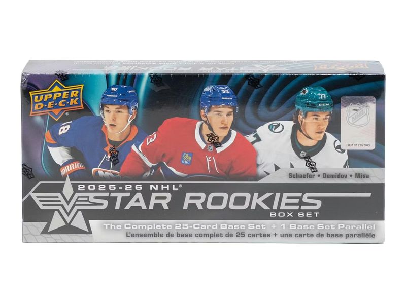 2025-26 Upper Deck Star Rookies Hockey Box Set
