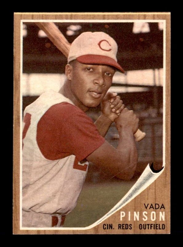 1962 Topps Vada Pinson #80 PSA 6 (OC) (EX-MT) #04583645