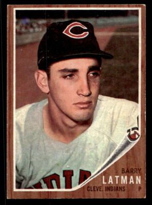 1962 Topps Barry Latman #145 PSA 6 (EX-MT) #04583656