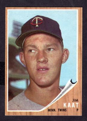 1962 Topps Jim Kaat #21 PSA 8 (NM-MT) #08093211