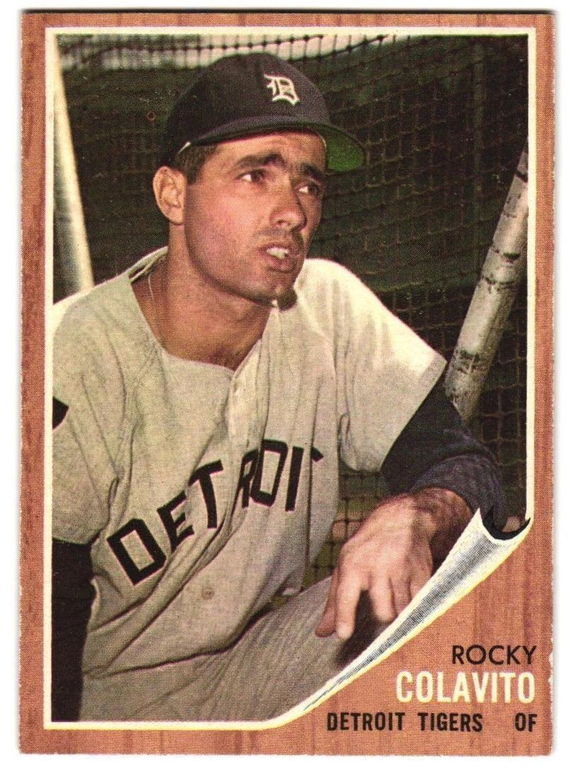 1962 Topps Rocky Colavito #20 PSA 8 (NM-MT) #22212331