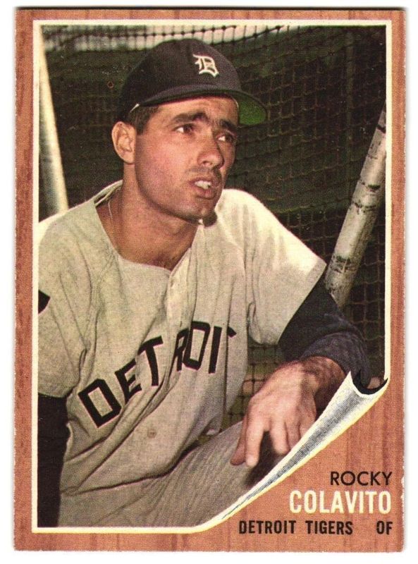 1962 Topps Rocky Colavito #20 PSA 8 (NM-MT) #22212331