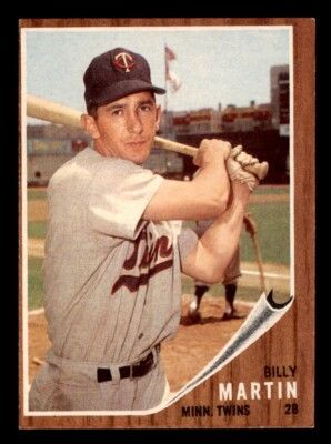 1962 Topps Billy Martin #208 PSA 8 (NM-MT) #44094993
