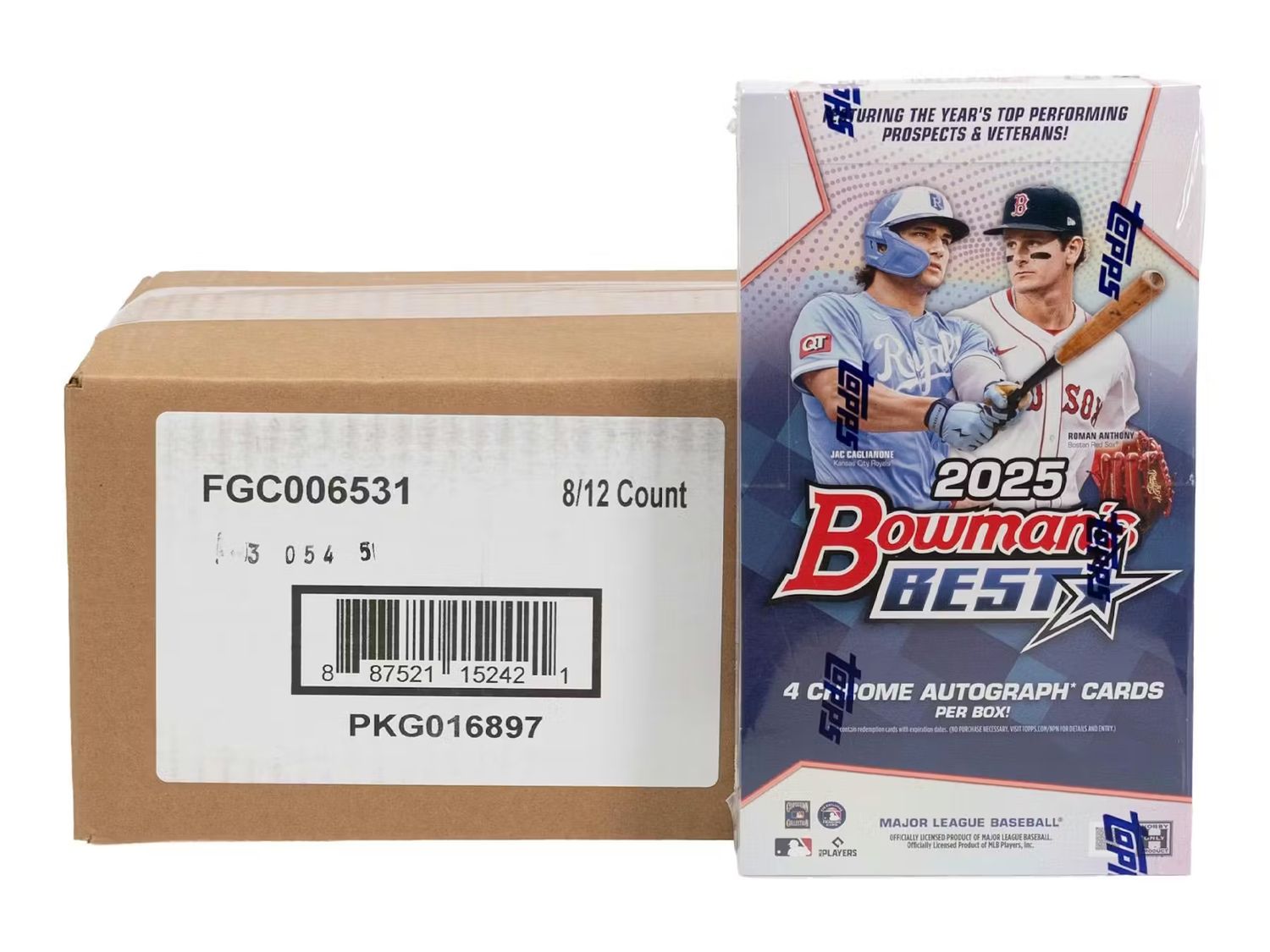 2025 Bowman Best Baseball Hobby 8-Box Case [Topps Direct]