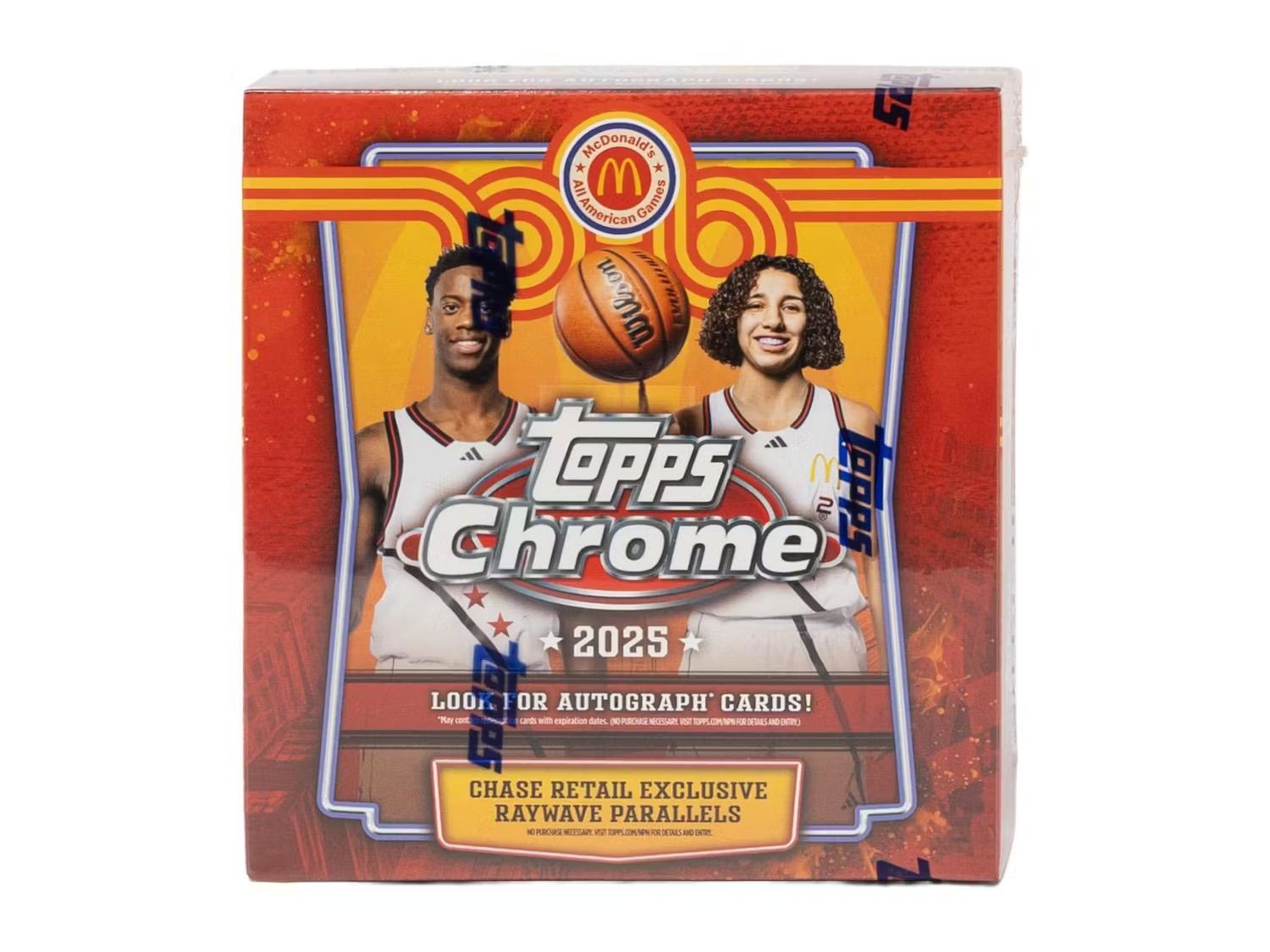 2025 Topps Chrome McDonald's All American Basketball Mega Box