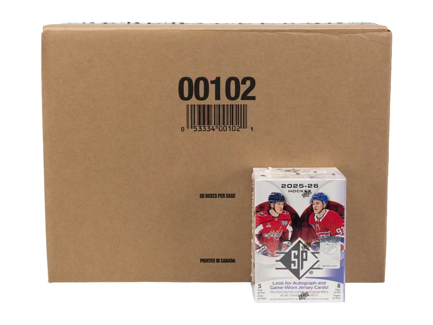 2025-26 Upper Deck SP Hockey Blaster 20-Box Case