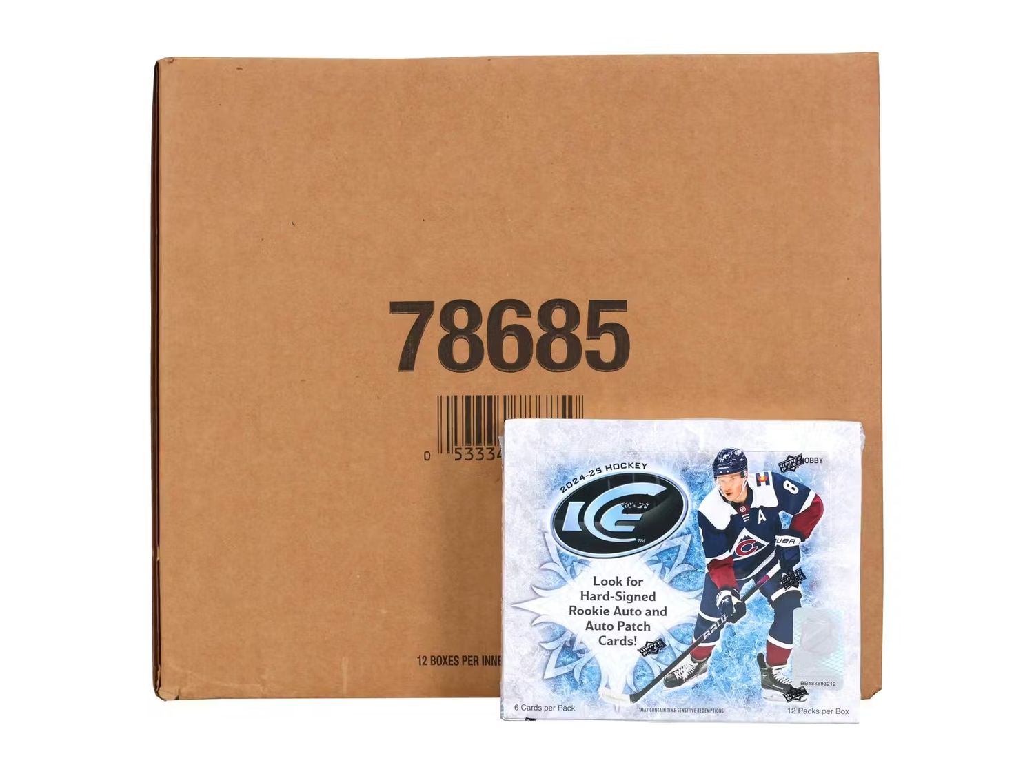 2024-25 Upper Deck Ice Hockey Hobby 24-Box Master Case