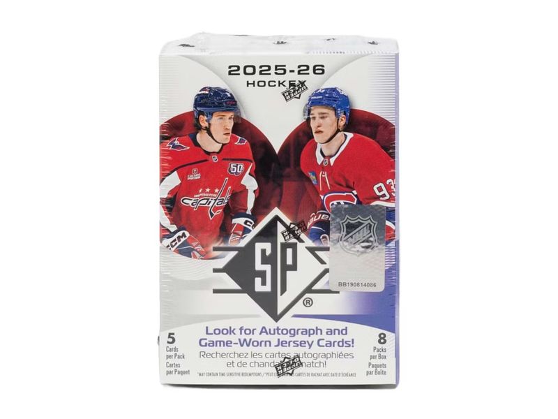 2025-26 Upper Deck SP Hockey Blaster Box