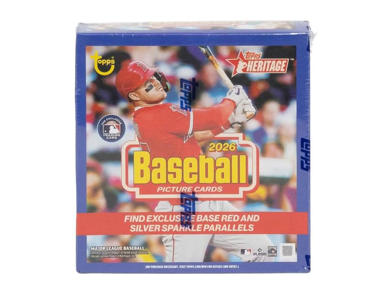 2026 Topps Heritage Baseball Mega Box