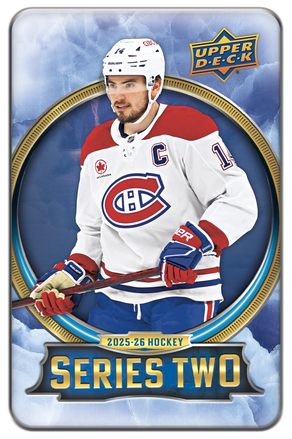 2025-26 Upper Deck Series 2 Hockey Retail Tin