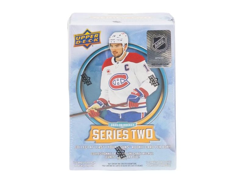 2025-26 Upper Deck Series 2 Hockey Blaster Box