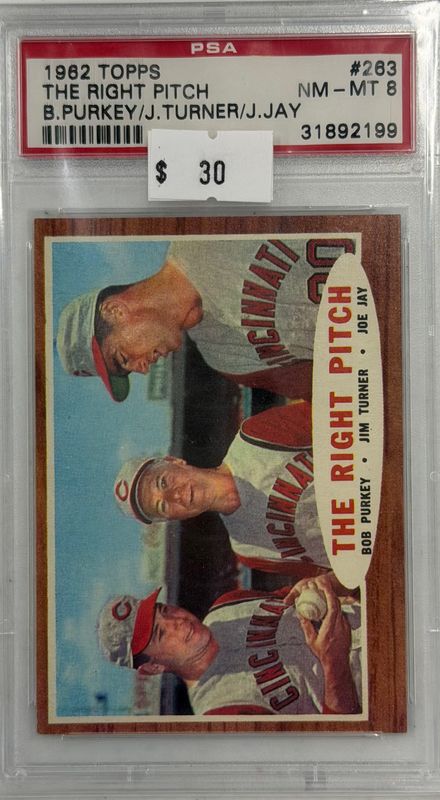 1962 Topps The Right Pitch #263 PSA 8 (NM-MT) #31892199