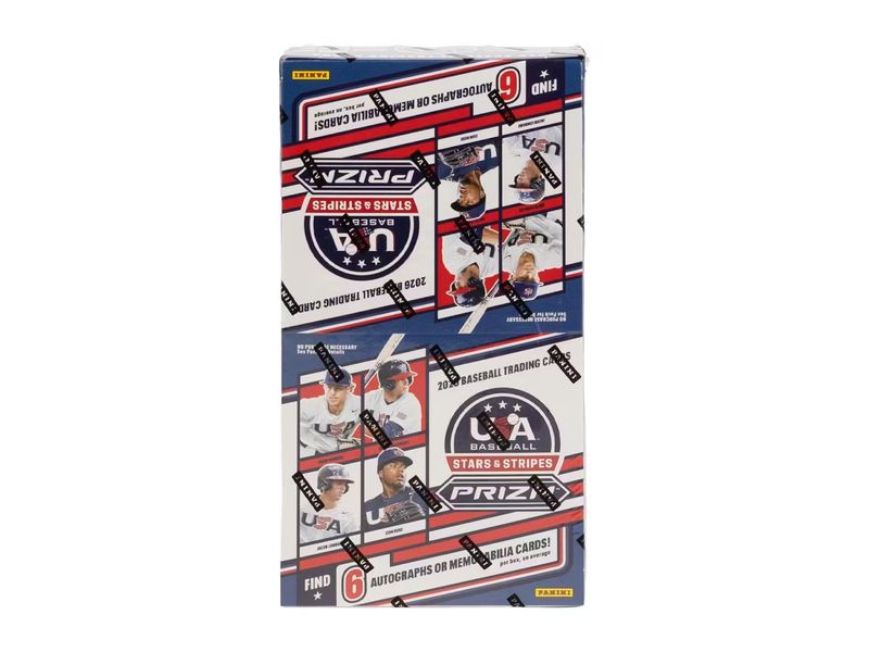 2026 Panini Prizm USA Stars and Stripes Baseball Hobby Box