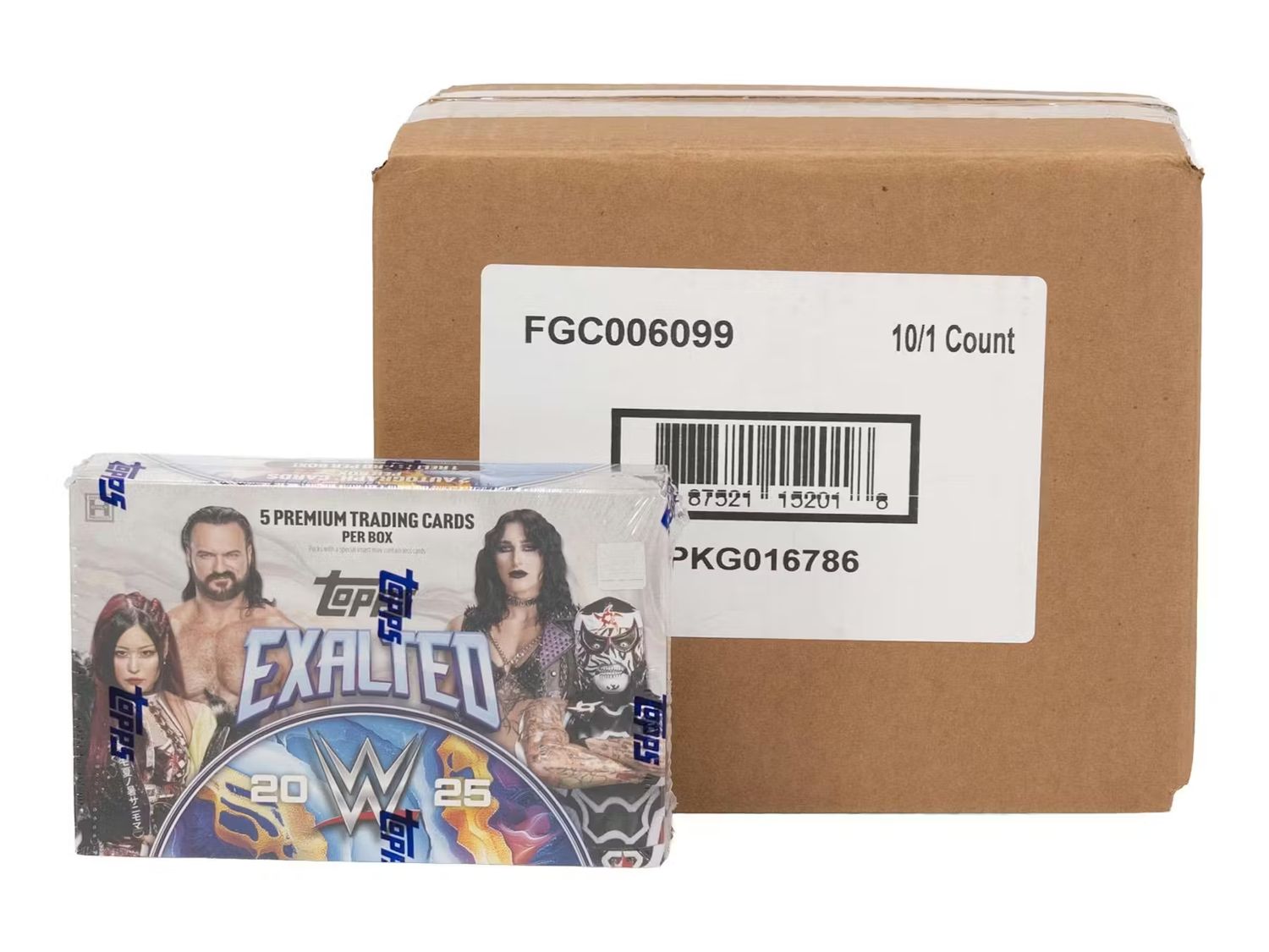 2025 Topps Exalted WWE Wrestling Hobby 10-Box Case [Topps Direct]