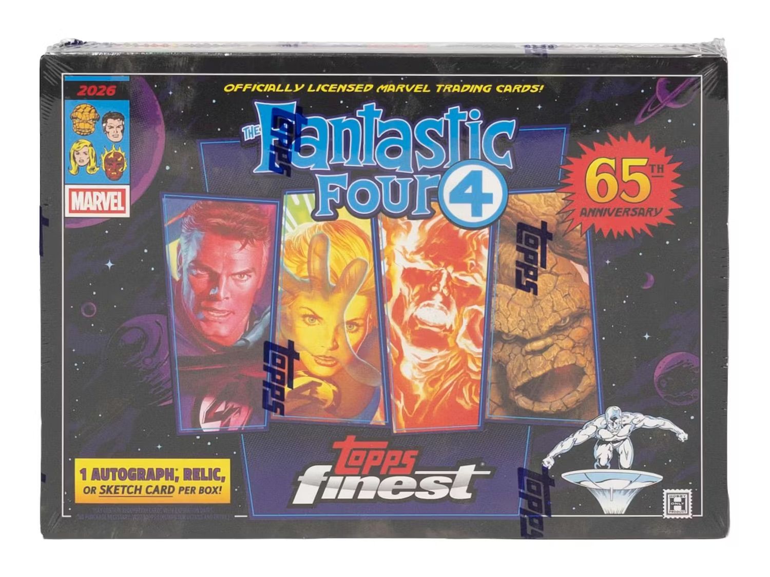 2026 Topps Finest Marvel Fantastic Four Hobby Box
