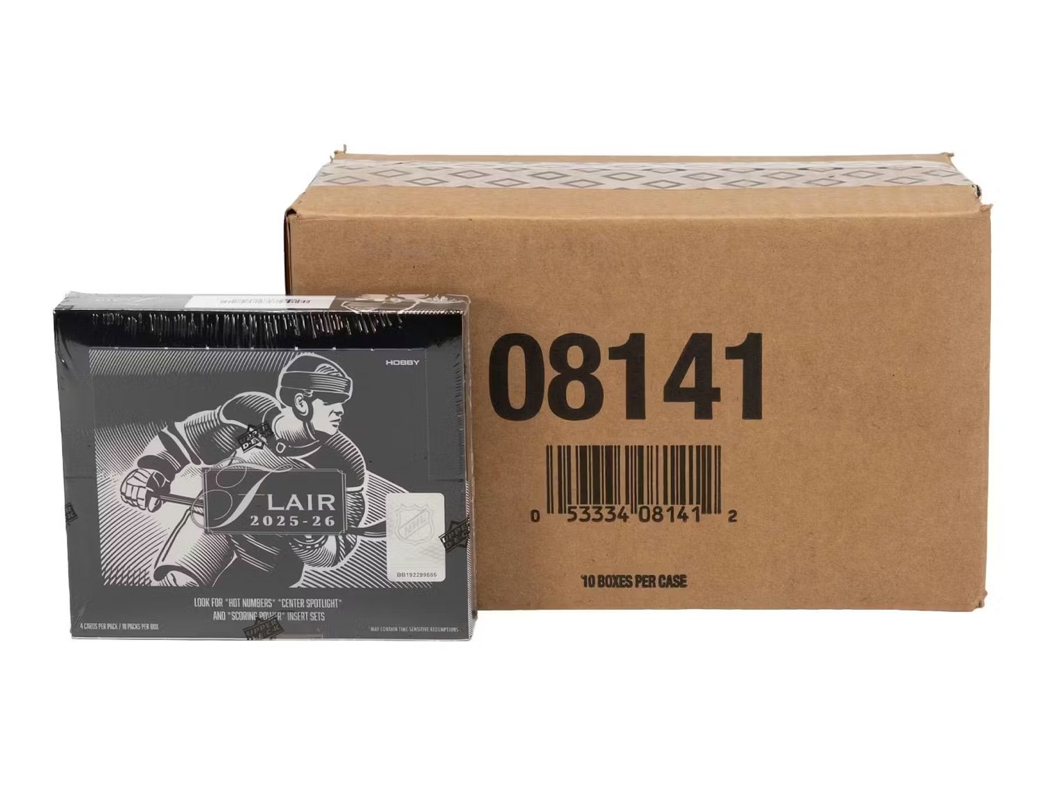 2025-26 Upper Deck Flair Hockey Hobby 10-Box Case