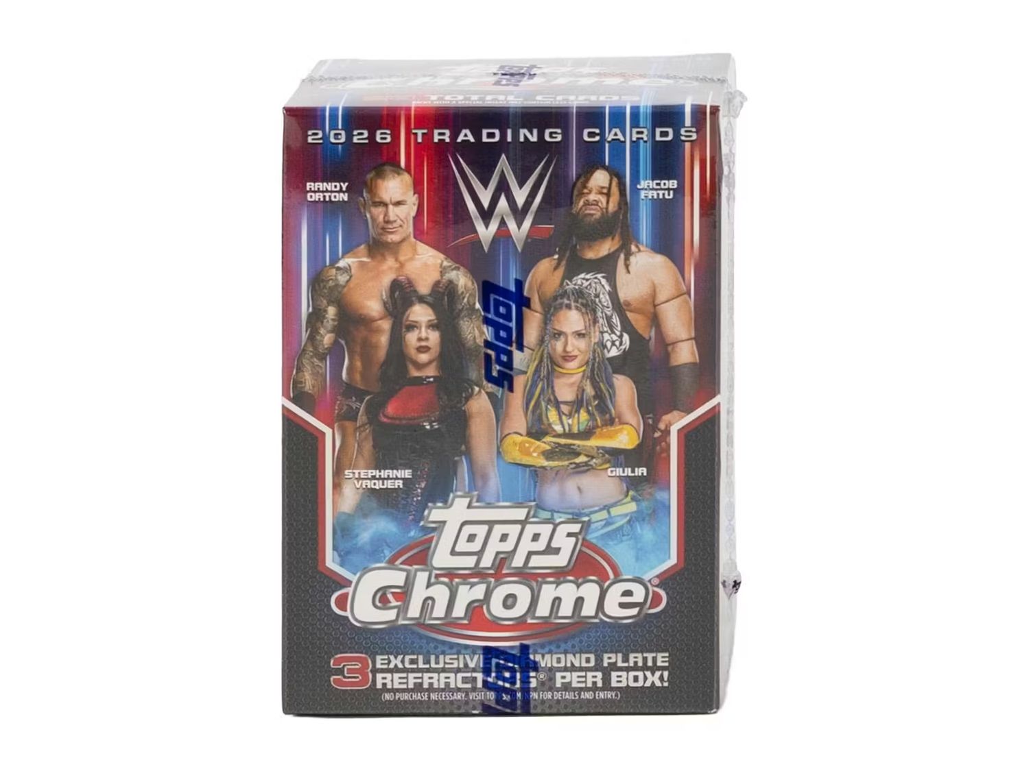 2026 Topps Chrome WWE Wrestling Value Blaster Box