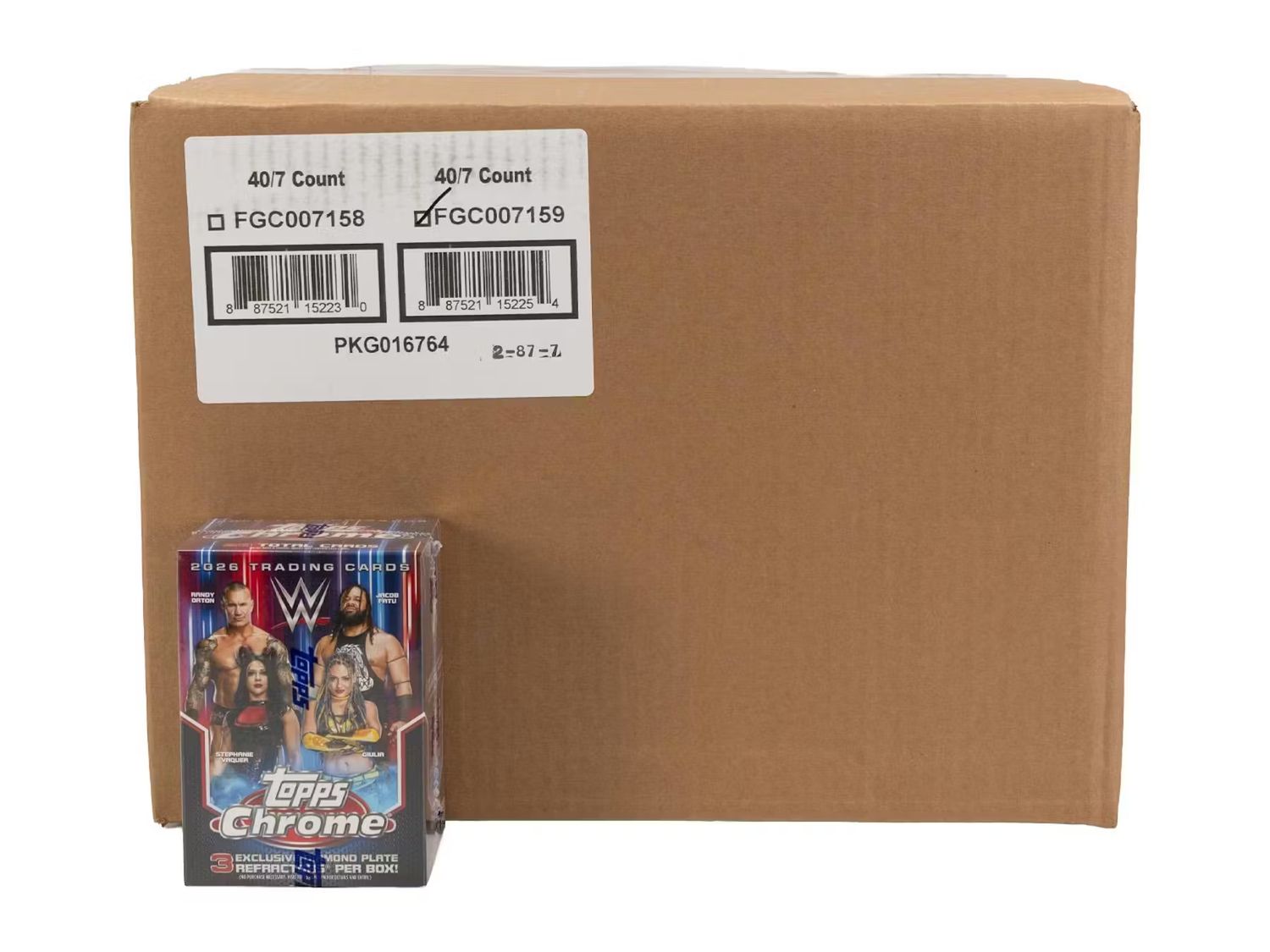 2026 Topps Chrome WWE Wrestling Value Blaster 40-Box Case [Topps Direct]