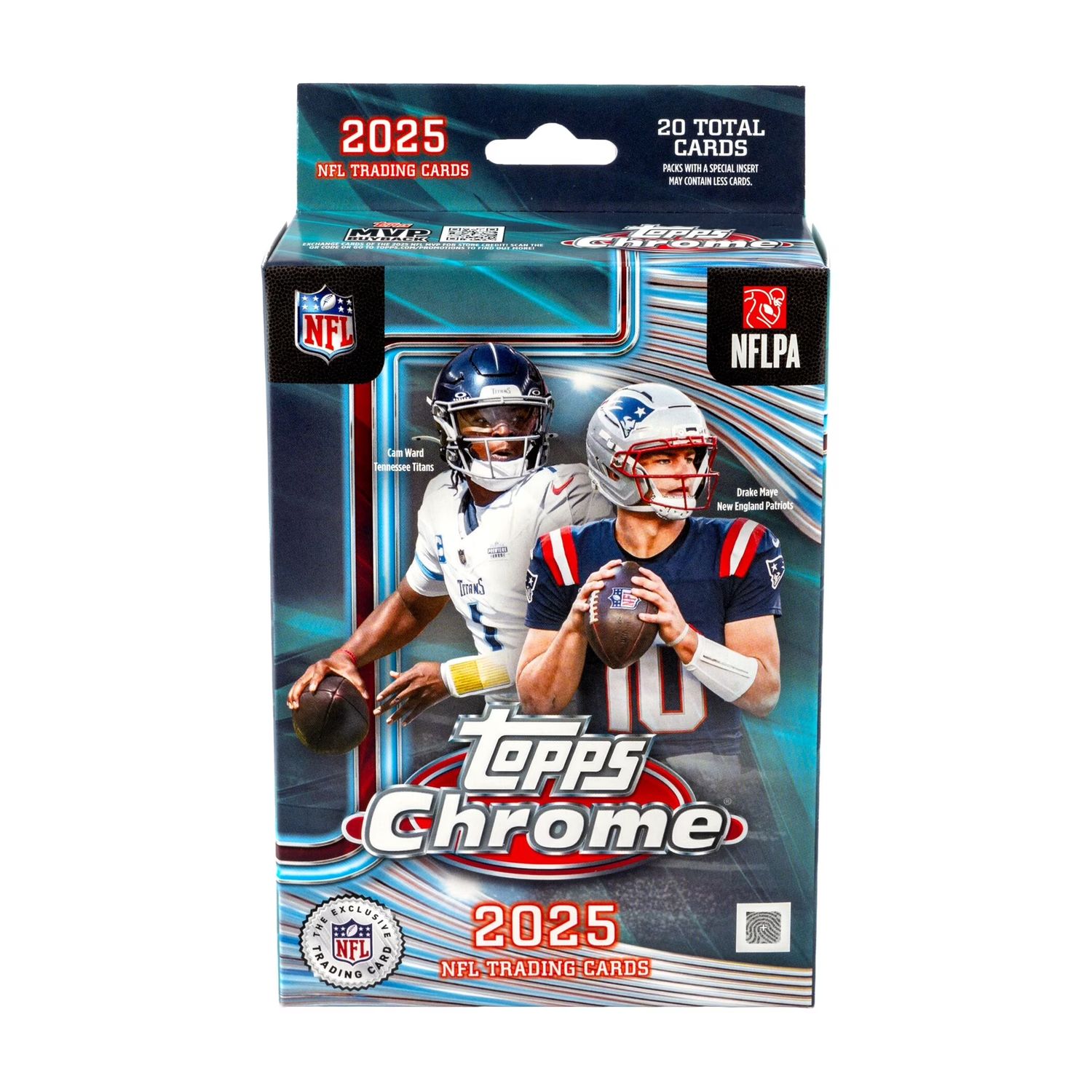 2025 Topps Chrome Football Hanger Box