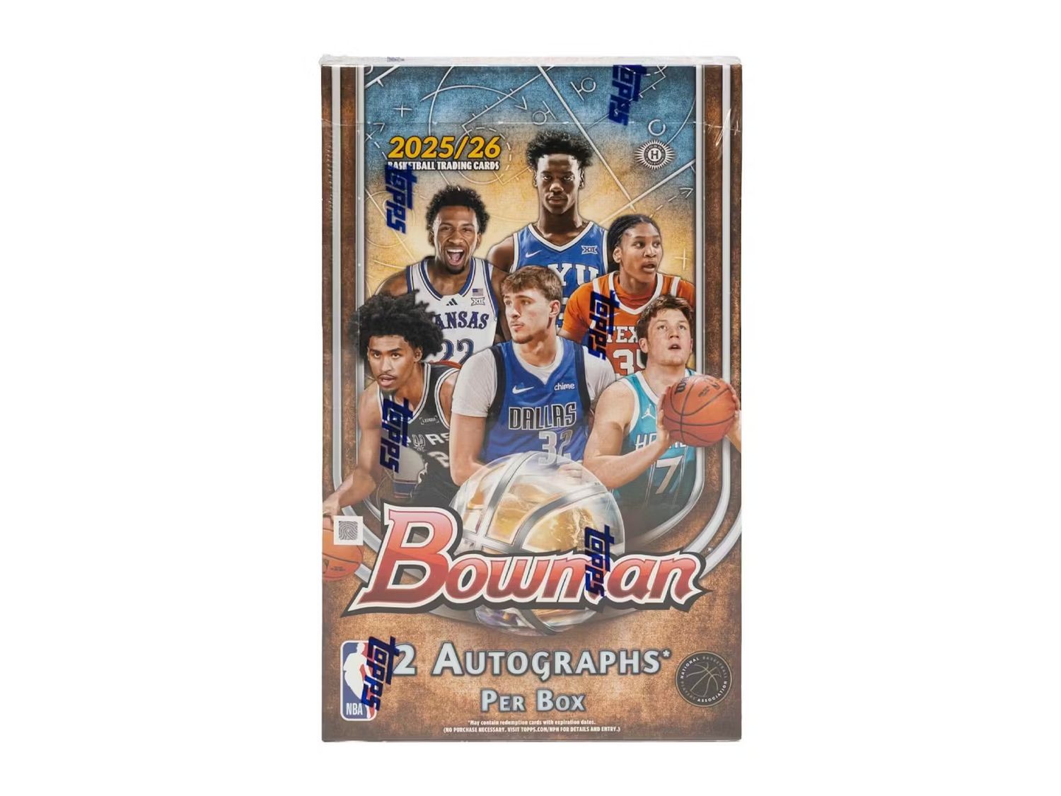 2025-26 Bowman University Basketball Hobby Box