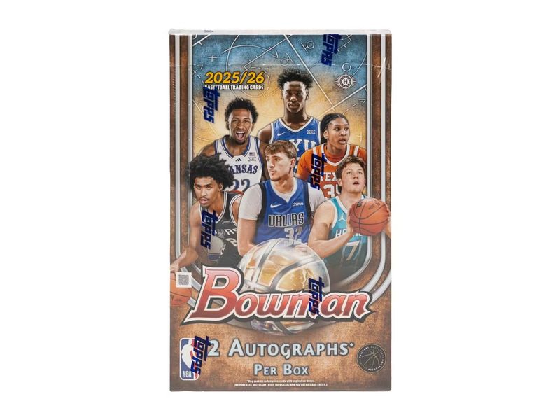 2025-26 Bowman University Basketball Hobby Box