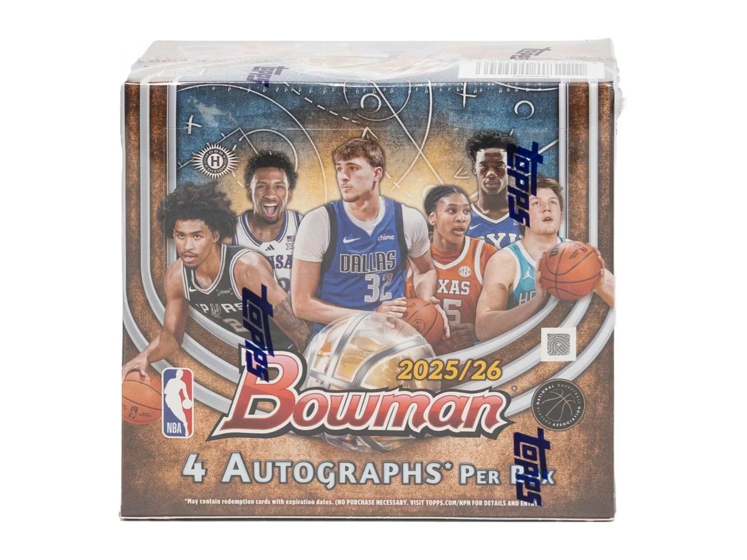 2025-26 Bowman University Basketball Hobby Jumbo Box
