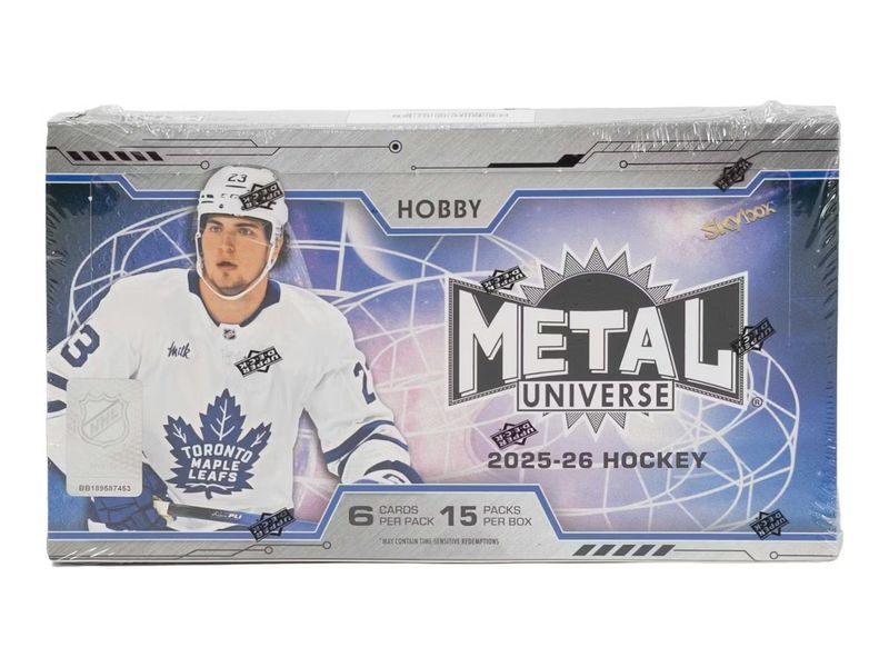 2025-26 Upper Deck Skybox Metal Universe Hockey Hobby Box