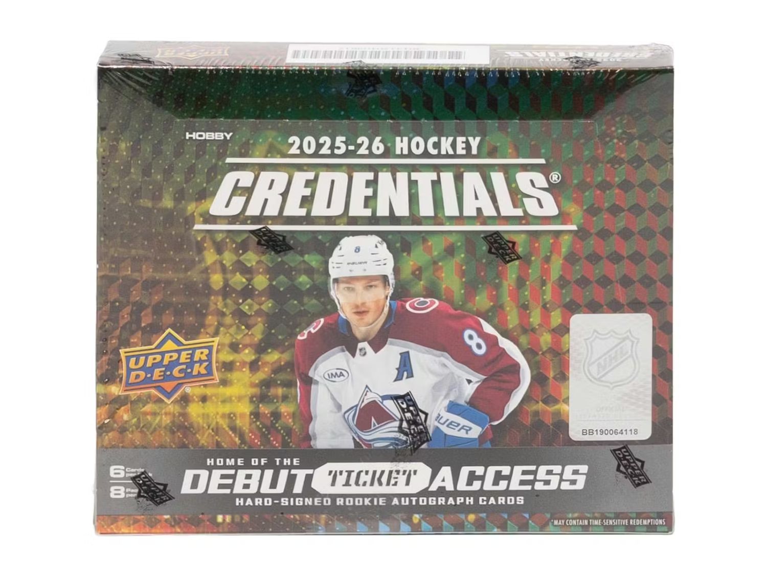2025-26 Upper Deck Credentials Hockey Hobby Box