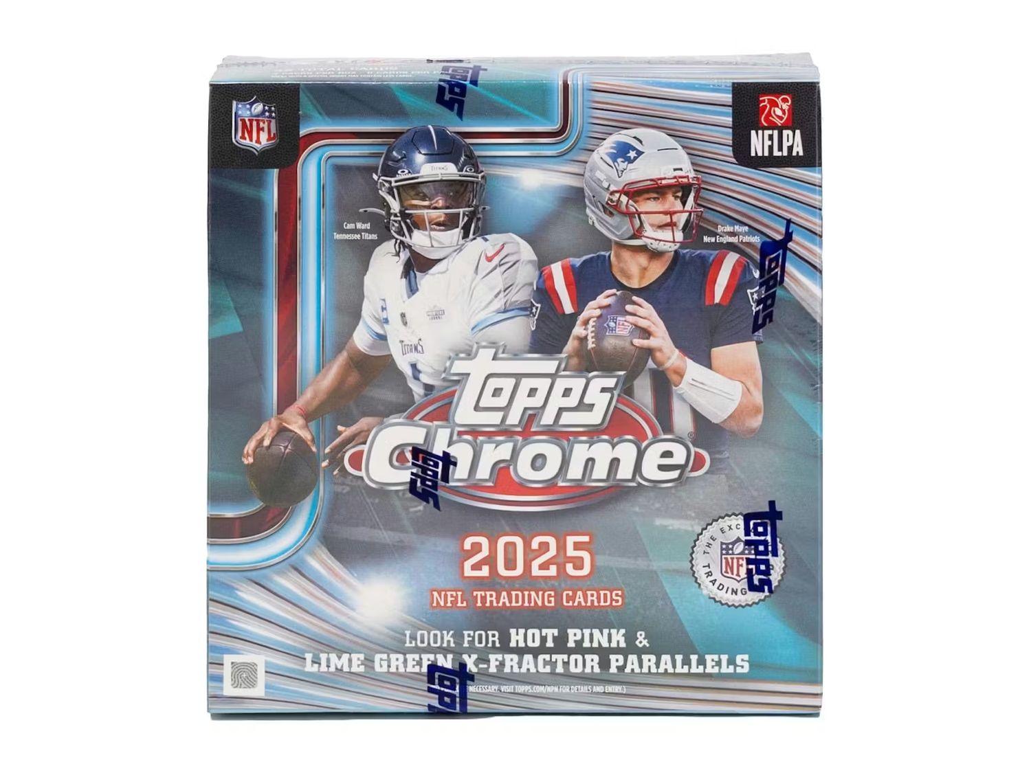 2025 Topps Chrome Football Mega Box